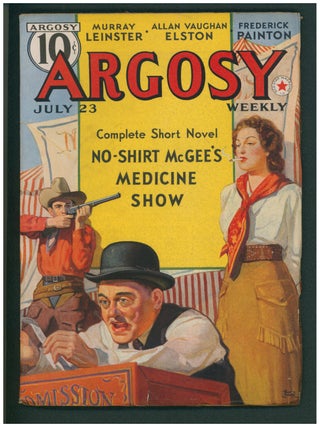 Item #38140 Mad Money Conclusion in Argosy July 23, 1938. Norbert Davis