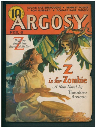 Seven Worlds to Conquer (Back to the Stone Age) in Argosy January 9, 1937 to February 13, 1937.