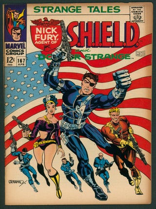Item #38190 Strange Tales #167. Jim Steranko, Joe Sinnott