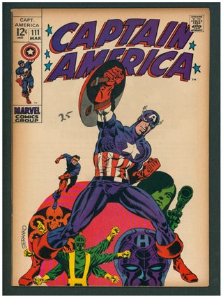 Item #38201 Captain America #111. Jim Steranko, Stan Lee