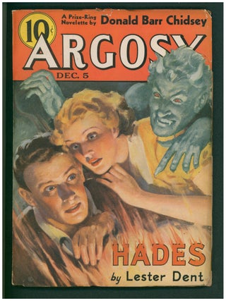 Item #38225 Hades Part I in Argosy December 6, 1936. Lester Dent