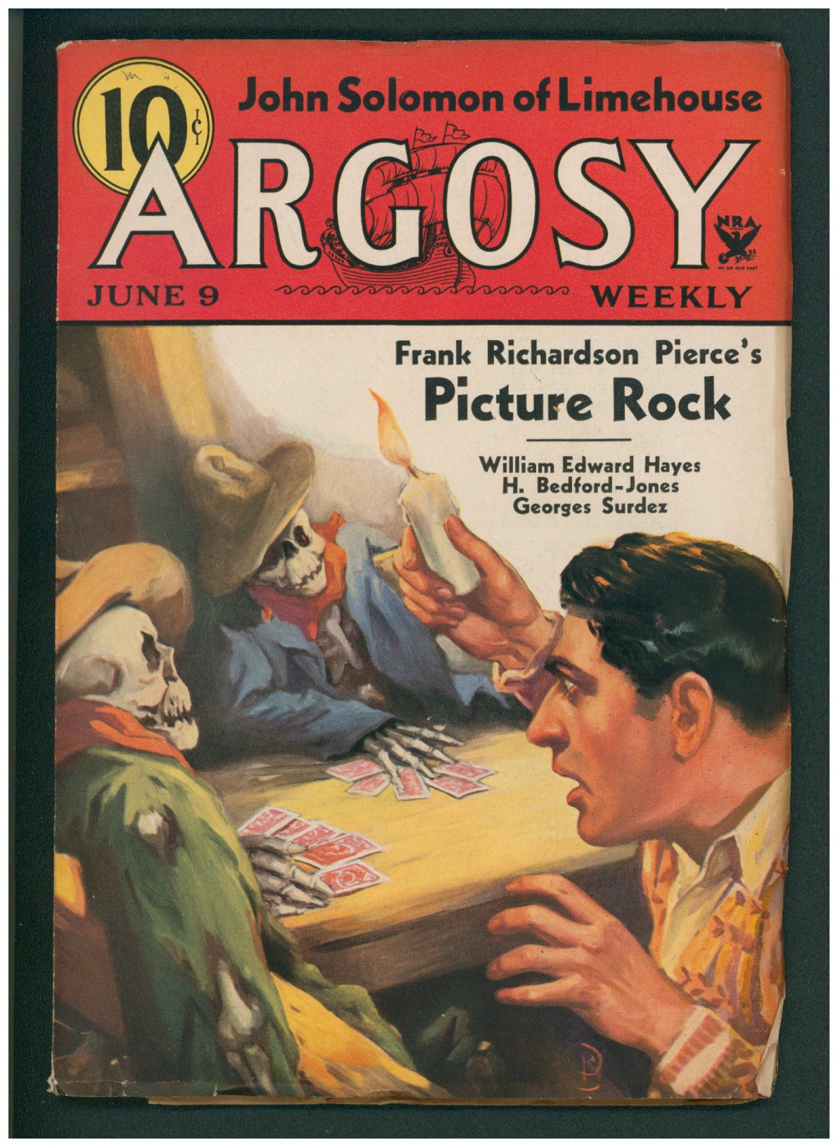 John Solomon of Limehouse Complete Novelette in Argosy June 9, 1934 by  Henry Bedford-Jones on Parigi Books