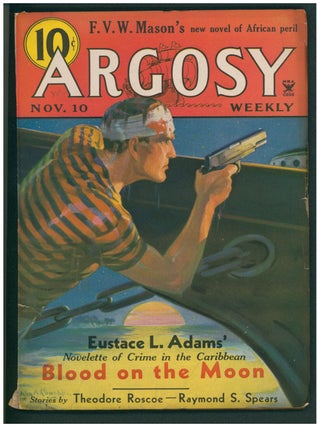 Item #38329 Blood on the Moon (Complete Novelette of Crime in the Caribbean) in Argosy November...
