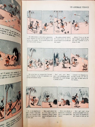 Gli albi d'oro n. 5: Topolino nell'isola misteriosa. (Platinum Age Mickey Mouse Comic Italian Edition.)