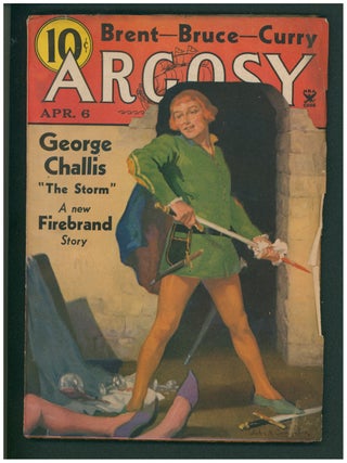 Item #38586 The Storm Part I in Argosy April 6, 1935. George Challis