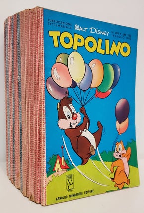Vintage Topolino Sixteen Issue Run. (#305-398).