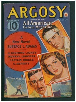 Item #38768 The Ship of Ishtar in Argosy October 29 to December 3, 1938. Abraham Merritt