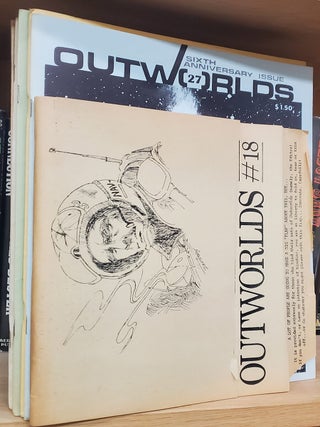 Item #38832 Outworlds Twelve Issue Run. Bill Bowers, ed