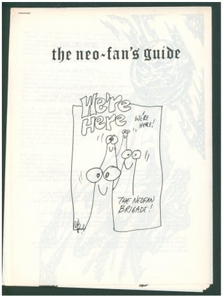Item #38936 The Neo-Fan's Guide to Science Fiction Fandom Third Edition, Revised. Bob Tucker, ed,...