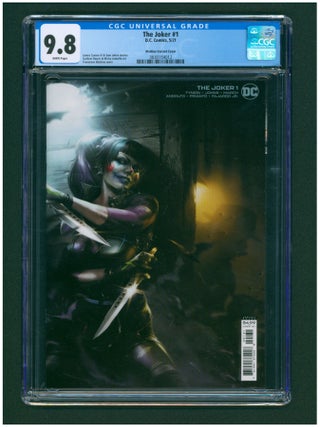 Item #38980 The Joker #1 Francesco Mattina Variant Cover CGC 9.8. James Tynion IV, Guillem March