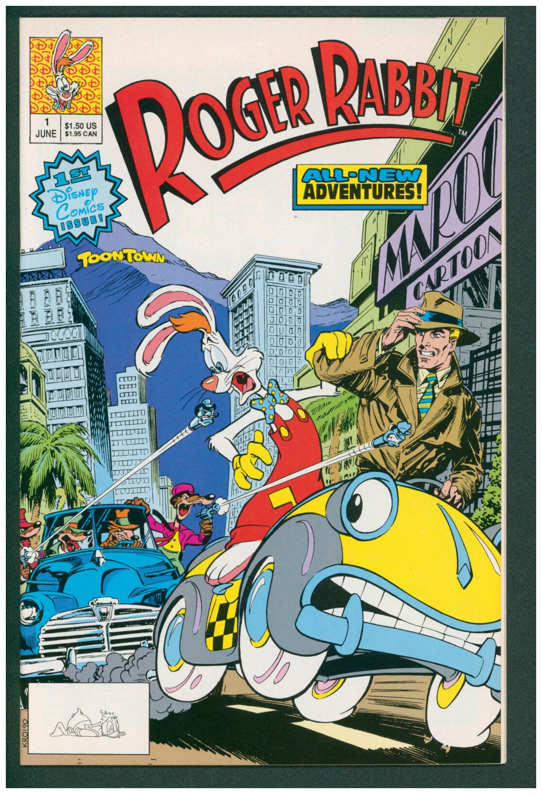 む*む様 Roger Rabbit 1 Disney Comics アメコミ Roger Rabbit #1 | Kate Worley, Rick Hoberg | First Edition