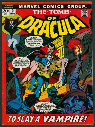 Item #39078 Tomb of Dracula #5. Archie Goodwin, Gene Colan