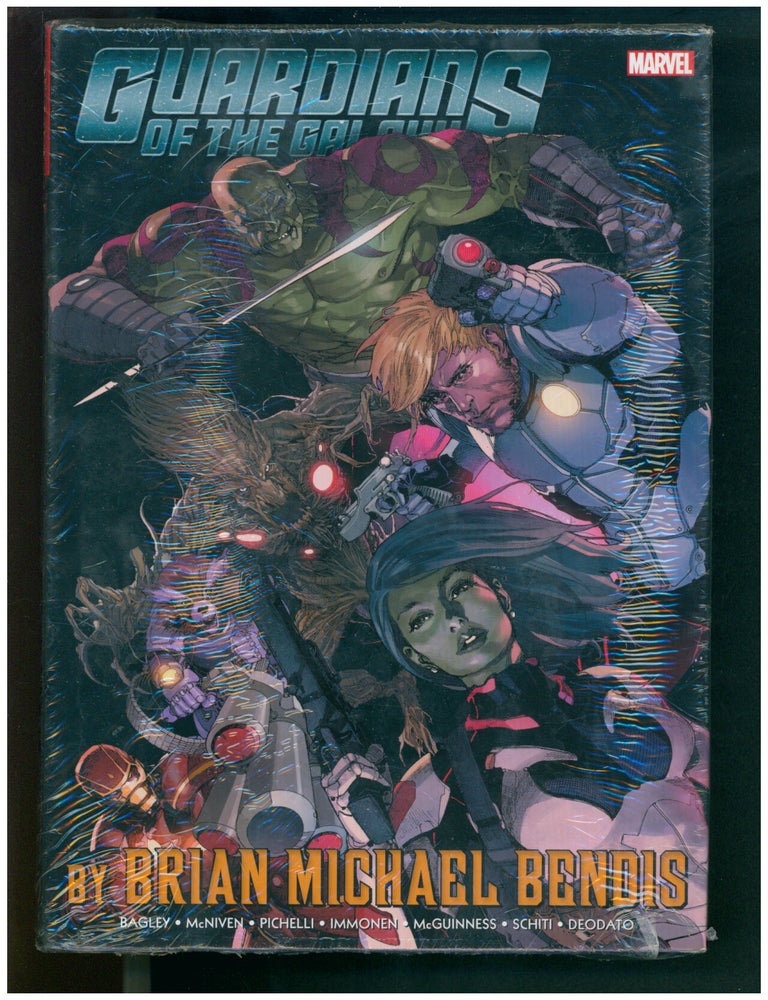 Item #39222 Guardians of the Galaxy Omnibus Volume 1. Brian Michael Bendis, Sara Pichelli.