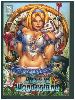 Lot of Twenty-Four Zenescope Entertainment Wonderland Issues. (Alice in Wonderland, Escape from. Authors.