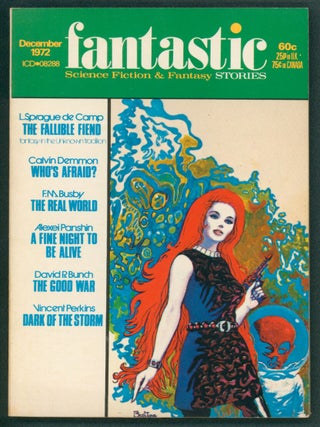 Item #39274 The Fallible Fiend Part I in Fantastic December 1972. L. Sprague de Camp