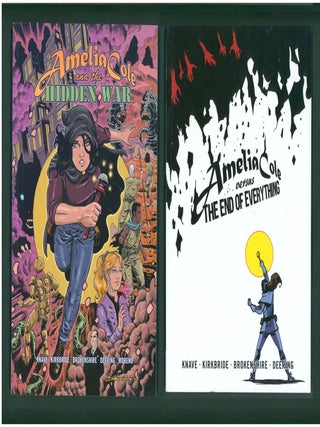Item #39305 Amelia Cole and the Hidden War. Amelia Cole Vs. The End of Everything. Adam P. Knave,...
