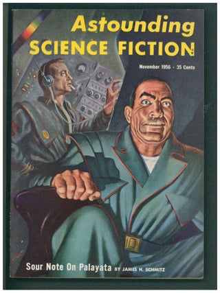 Item #39310 The Naked Sun Part II in Astounding Science Fiction November 1956. Isaac Asimov