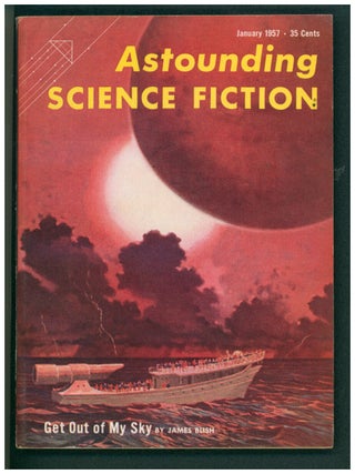 Item #39350 Get Out of My Sky in Astounding Science Fiction January and February 1957. James Blish