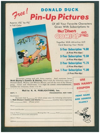 Walt Disney's Comics and Stories #96.