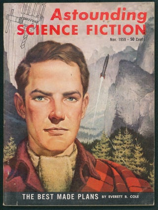 Item #39440 Panic Button in Astounding Science Fiction November 1959. Eric Frank Russell