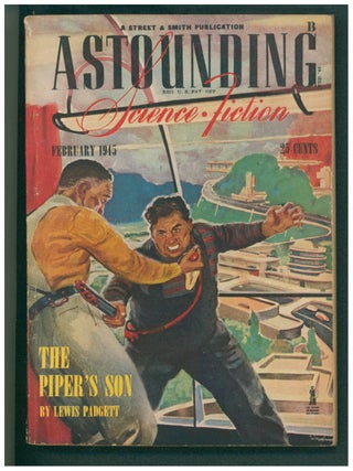 Item #39483 The Piper's Son in Astounding Science Fiction February 1945. Henry Kuttner, C L. Moore