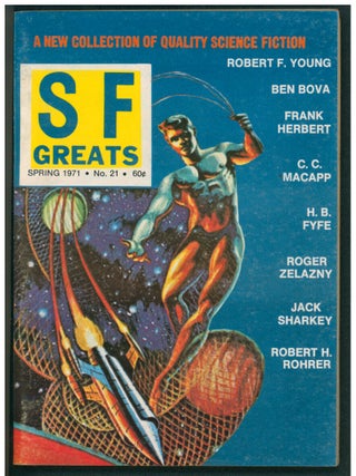 Item #39534 Greenslaves in SF Greats Spring 1971. Frank Herbert