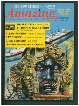 Item #39553 A. Lincoln, Simulacrum (We Can Build You) Part I in Amazing Stories November 1969....
