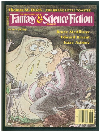 The Brave Little Toaster in The Magazine of Fantasy and Science Fiction August 1980. Thomas M. Disch.