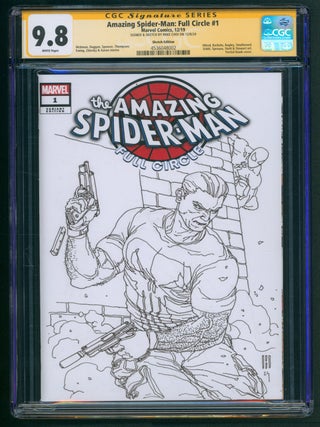 Item #39695 The Amazing Spider-Men: Full Circle #1 Blank Cover CGC Signature Series 9.8 Signed...