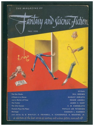 Item #40188 Heritage in The Magazine of Fantasy and Science Fiction Fall 1950. Charles L. Harness