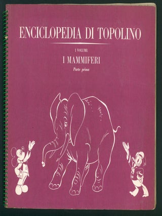 Item #40547 Dieci volumi dell'Enciclopedia di Topolino. (I mammiferi, Il corpo umano, Il mondo...