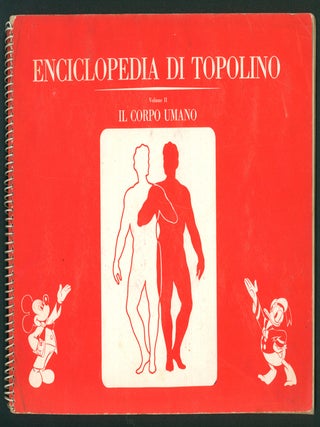 Dieci volumi dell'Enciclopedia di Topolino. (I mammiferi, Il corpo umano, Il mondo delle piante, Gli uccelli, I costumi, I pesci, Storia delle navi.) (Mickey Mouse Encyclopedia Sticker Album Ten Volume Set - Italian Edition).