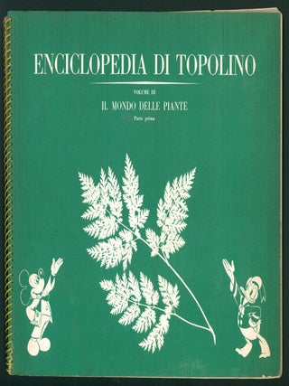 Dieci volumi dell'Enciclopedia di Topolino. (I mammiferi, Il corpo umano, Il mondo delle piante, Gli uccelli, I costumi, I pesci, Storia delle navi.) (Mickey Mouse Encyclopedia Sticker Album Ten Volume Set - Italian Edition).
