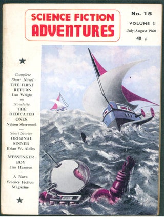 Item #40617 The Dedicated Ones in Science Fiction Adventures No. 15 July/August 1960. Nelson...