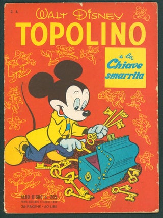 Item #40637 Albo d'oro n. 205. Topolino e la chiave smarrita. (Mickey Mouse and the Missing Key)....