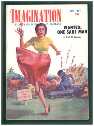 Item #40677 The Hood Maker in Imagination June 1955. Philip K. Dick