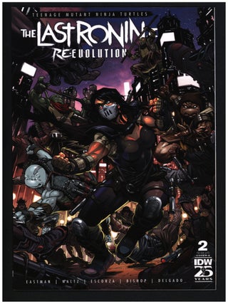 Teenage Mutant Ninja Turtles: The Last Ronin II Re-Evolution #1 to 5.