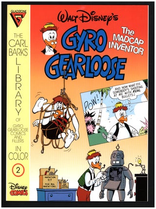 Item #40777 The Carl Barks Library of Gyro Gearloose Comics and Fillers in Color #1 to 5. Carl Barks