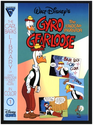 The Carl Barks Library of Gyro Gearloose Comics and Fillers in Color #1 to 5.