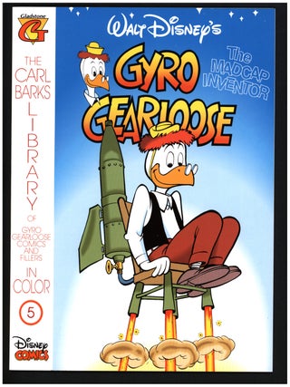 The Carl Barks Library of Gyro Gearloose Comics and Fillers in Color #1 to 5.