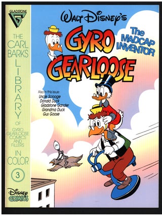 The Carl Barks Library of Gyro Gearloose Comics and Fillers in Color #1 to 5.