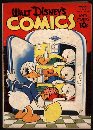 Item #40817 Walt Disney's Comics and Stories #35. Carl Barks, Floyd Gottfredson, Walt Kelly