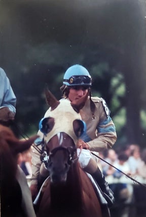 An Archive of Hundreds of Color Slides Featuring Famous Jockeys and Thorougbred Horses.