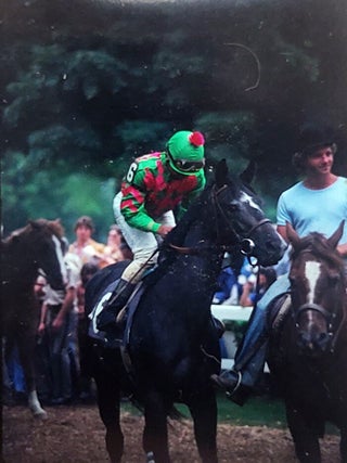 An Archive of Hundreds of Color Slides Featuring Famous Jockeys and Thorougbred Horses.