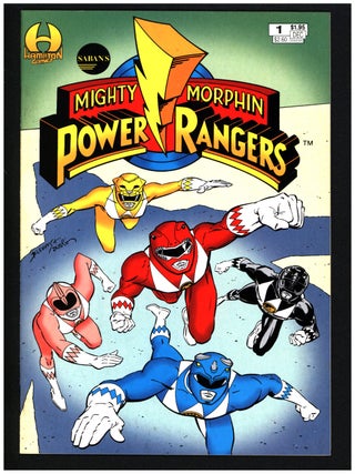 Item #41025 Saban's Mighty Morphin Power Rangers #1. Donald D. Markstein, Gray Morrow