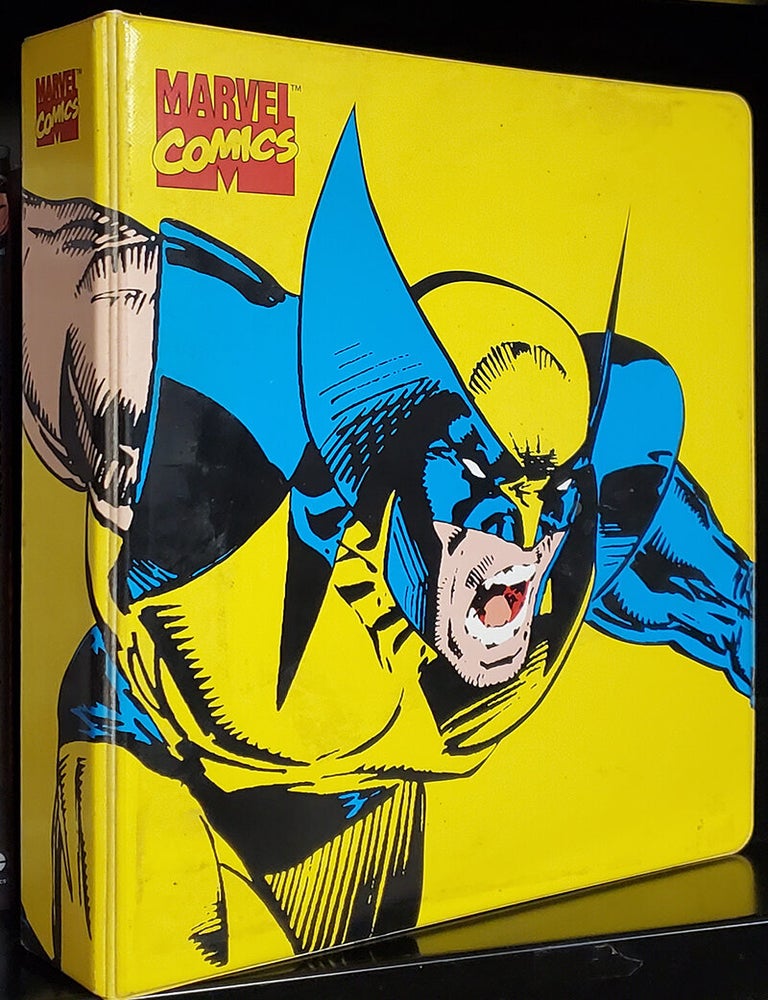 Item #41157 Wolverine Uncanny X-Men Marvel Comics 1994 3 Ring Binder. Marvel Comics.