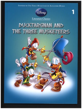 Item #41212 Disney Literature Classics #1: Ducktargnan and the Three Musketeers. Guido Martina,...