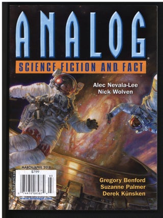 Item #41230 Sicko in Analog Science Fiction and Fact March/April 2018. Jerry Oltion
