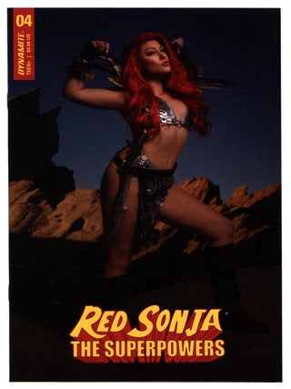 Red Sonja: The Superpowers #4. (Two Different Covers Including Cosplay).
