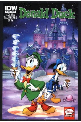 Item #41368 Donald Duck #2 (Legacy #369) Silvani Variant Cover. Romano Scarpa